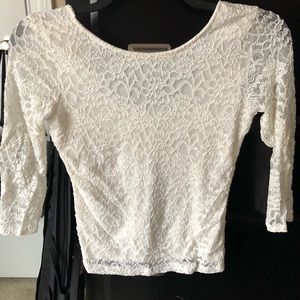 White Blouse Size Medium!